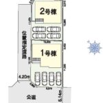 【全2棟 新築住宅】北鴻巣駅徒歩10分 角地 カースペース4台以上 インナーバルコニー